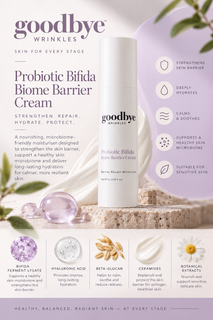 Load image into Gallery viewer, Goodbye Wrinkles : Probiotic Bifida Biome Barrier Cream