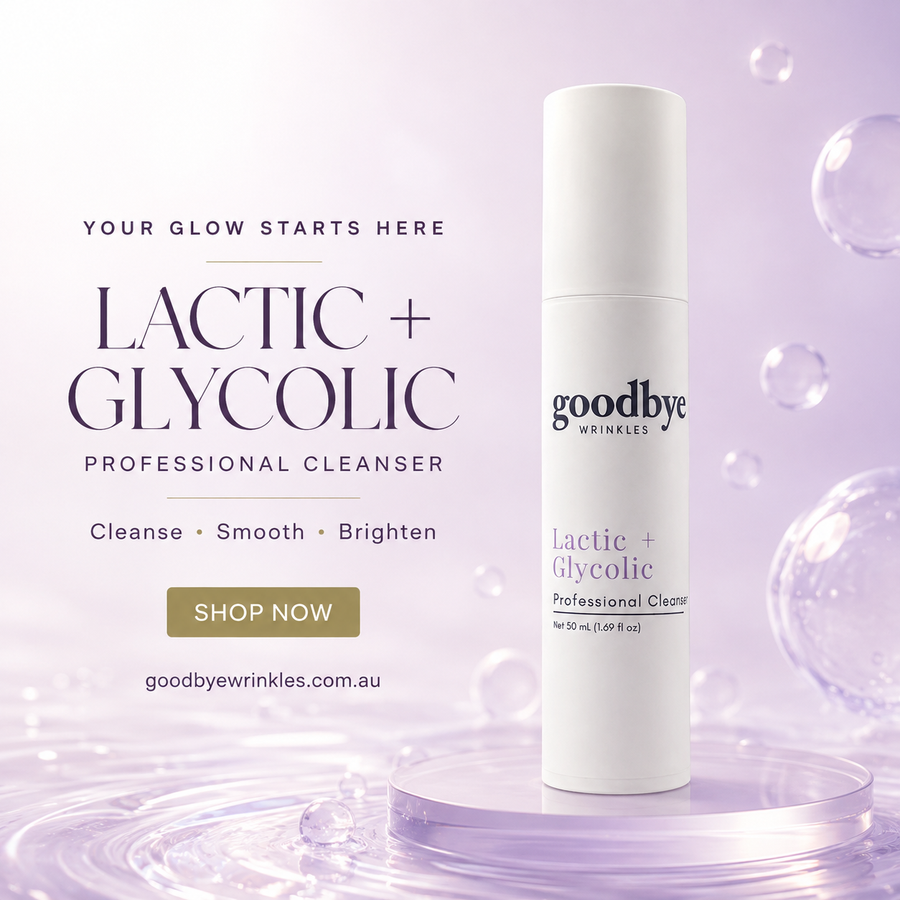 Lactic & Glycolic Professional Cleanser - Goodbye Wrinkles