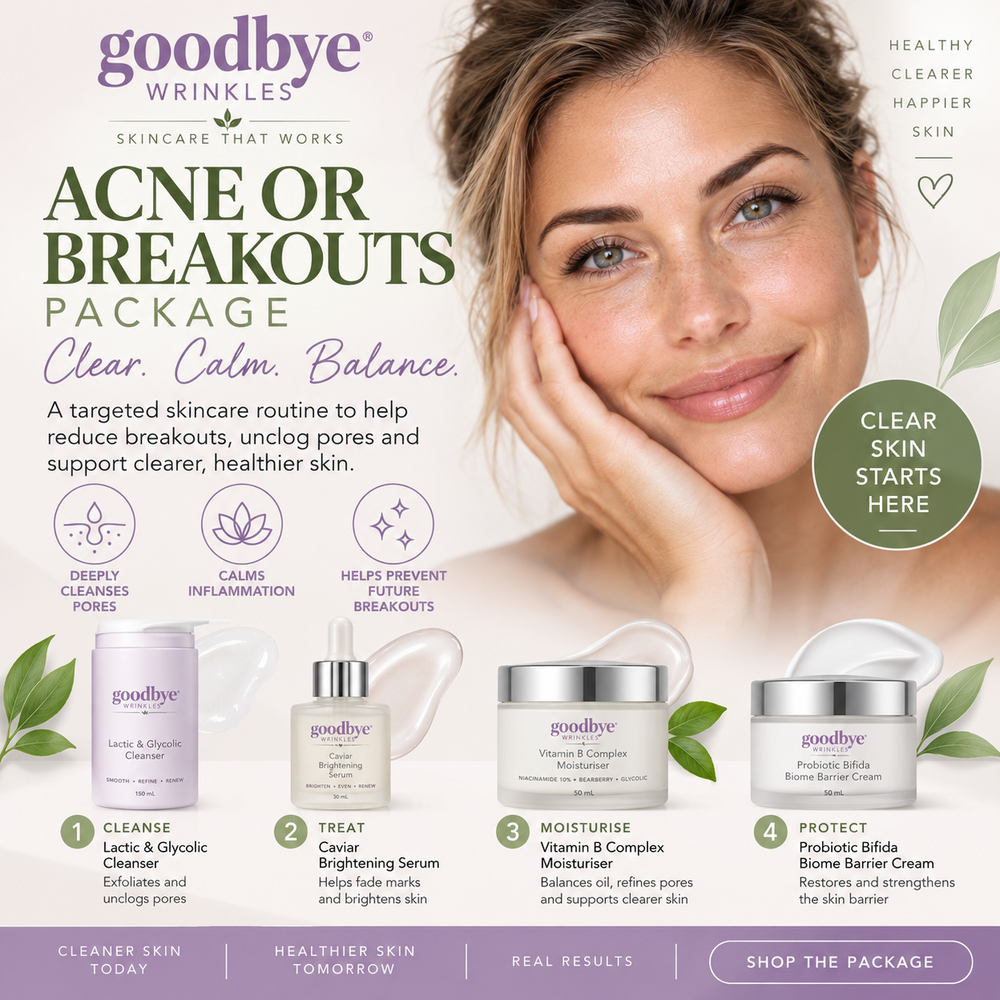 Goodbye Wrinkles Acne & Breakout Package