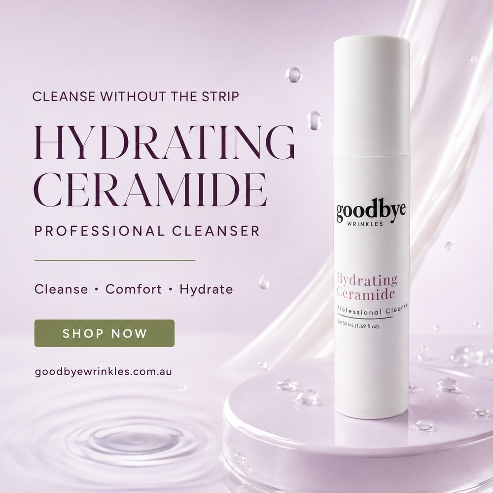 Goodbye Wrinkles : Hydrating Ceramide Cleanser